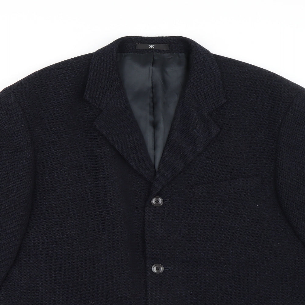 Ciro Citterio Mens Blue   Jacket Suit Jacket Size 42