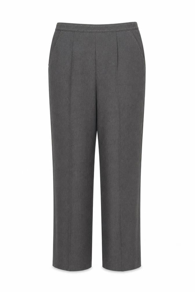 Bonmarché Womens Grey Trousers Size 16 L28 in