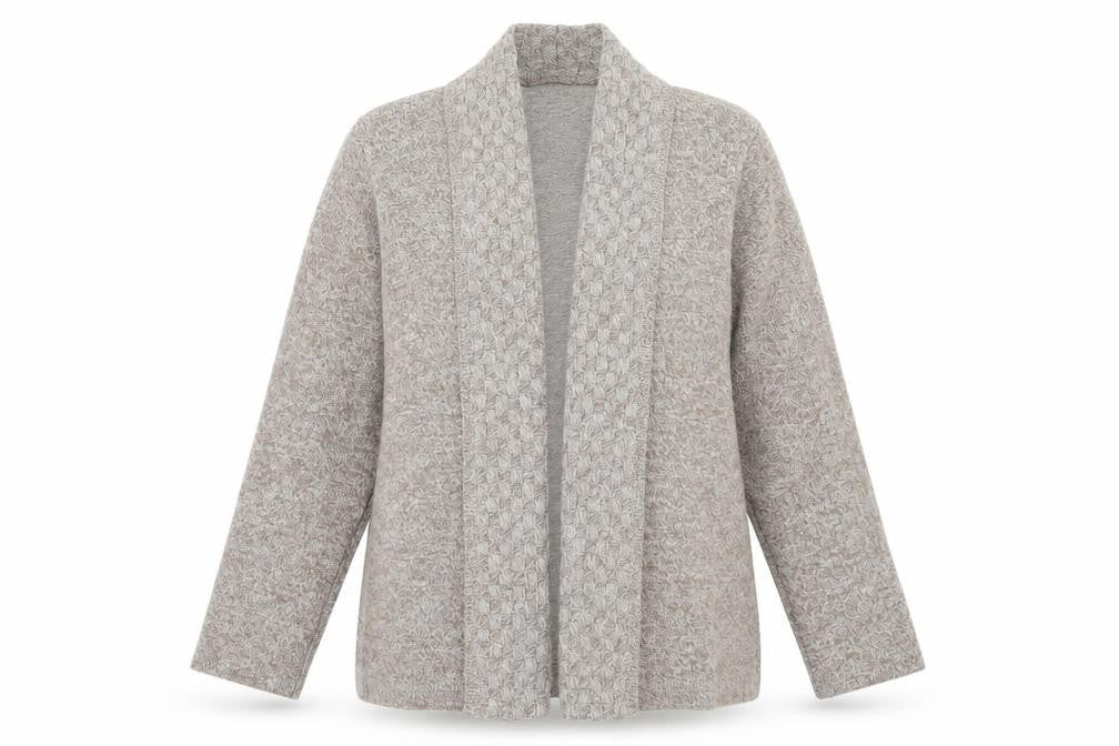 Review Womens Brown  Knit Cardigan Jumper Size M