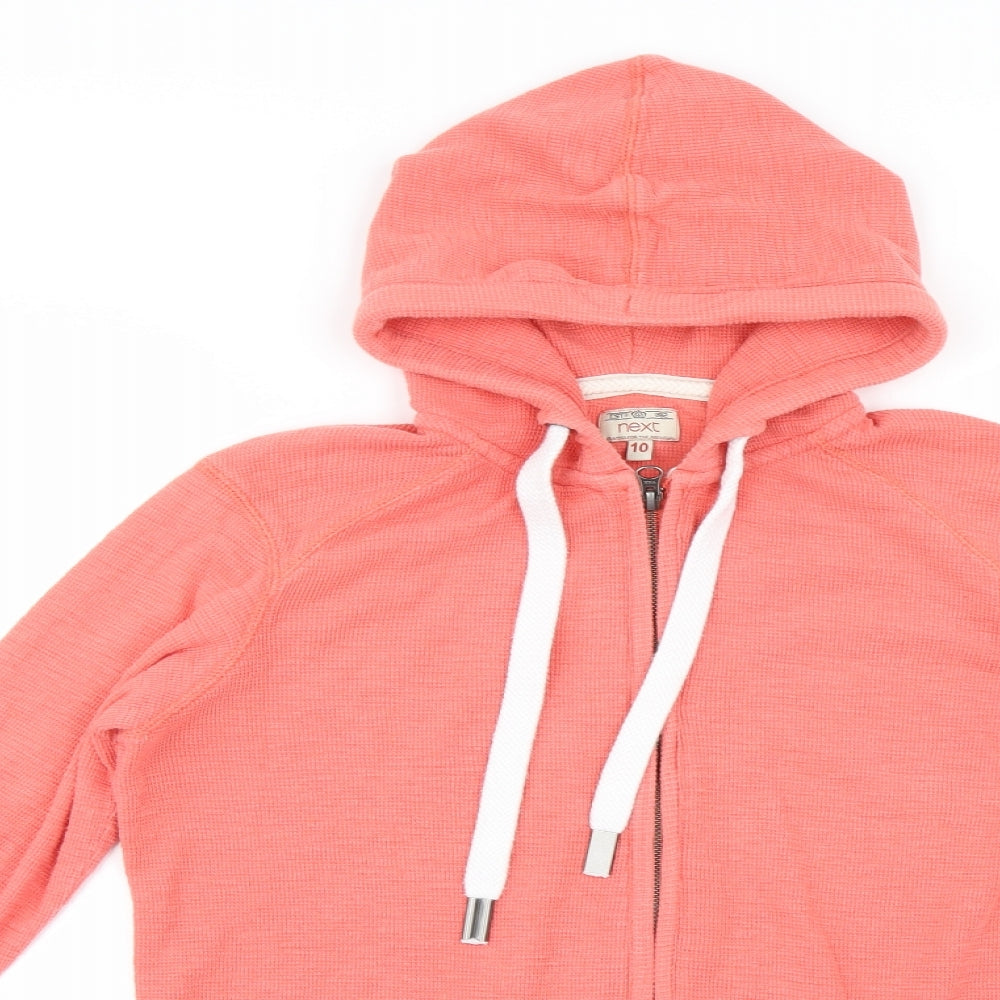 NEXT Mens Orange   Full Zip Hoodie