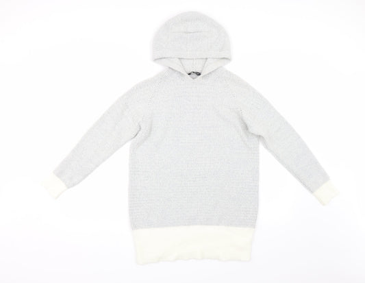 Select Womens Grey  Knit Pullover Jumper Size 10