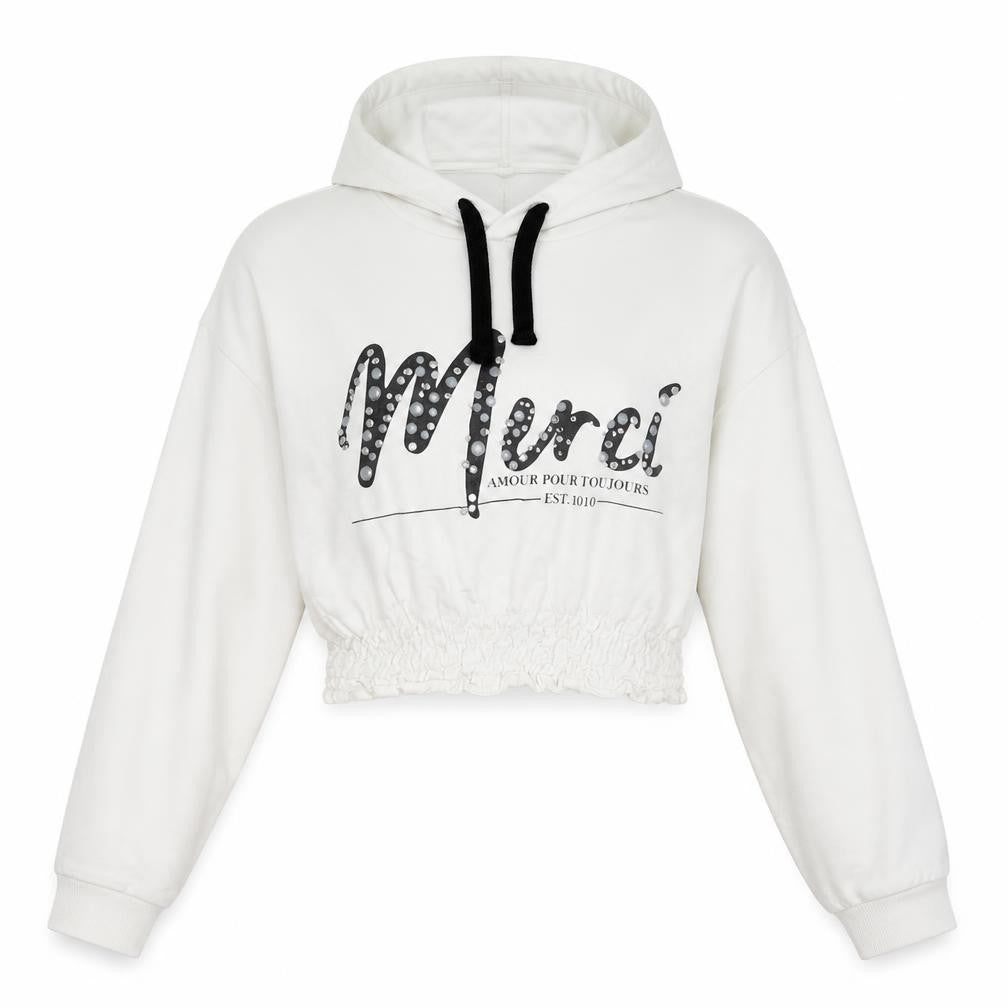 Select Girls White   Pullover Jumper Size 9 Years