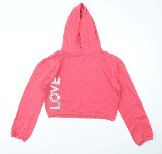 MISS EVIE Girls Pink   Pullover Jumper Size 13-14 Years
