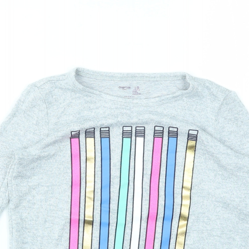 Gap Girls Grey   Pullover Jumper Size XS