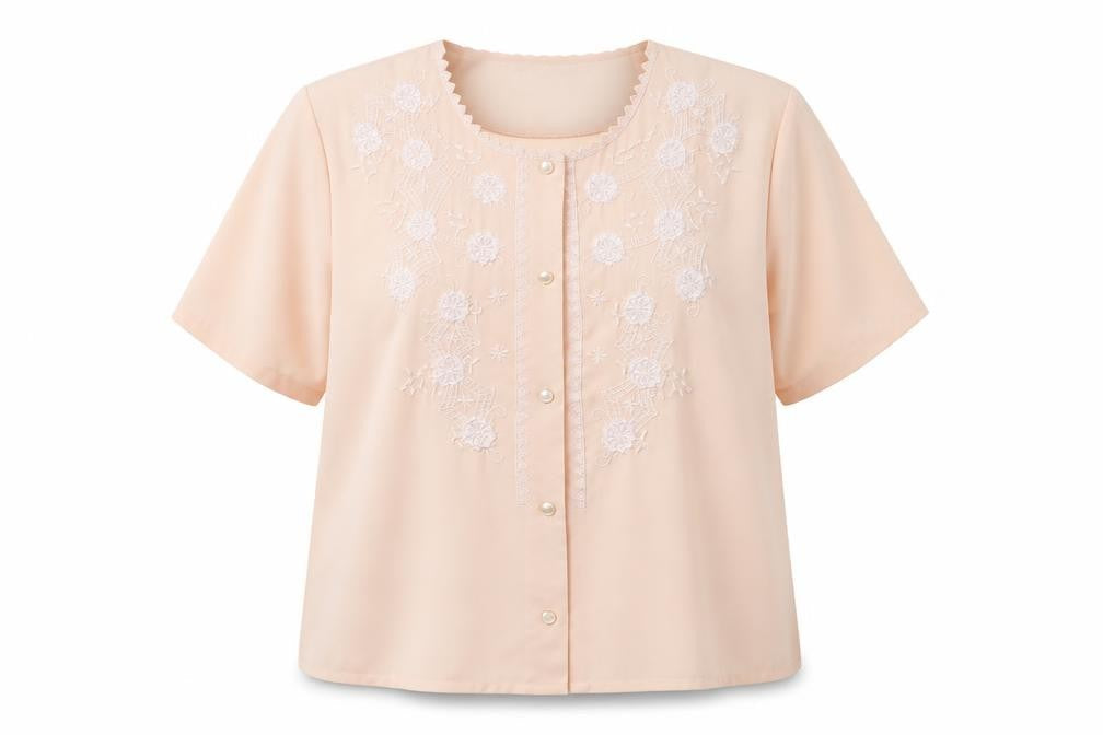 MARGARET Womens Pink   Basic Blouse Size 2XL