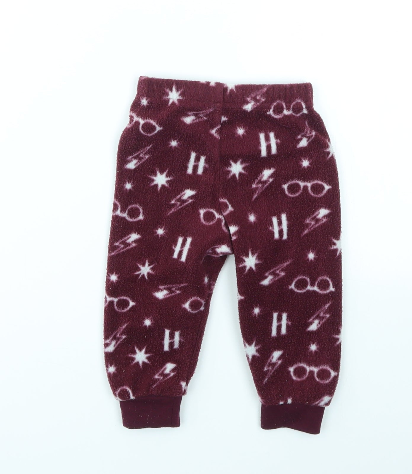 Primark Baby Red Geometric  Cargo Trousers Size 6-9 Months
