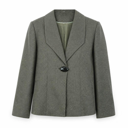 ANNA ROSE Womens Green   Jacket Blazer Size 12