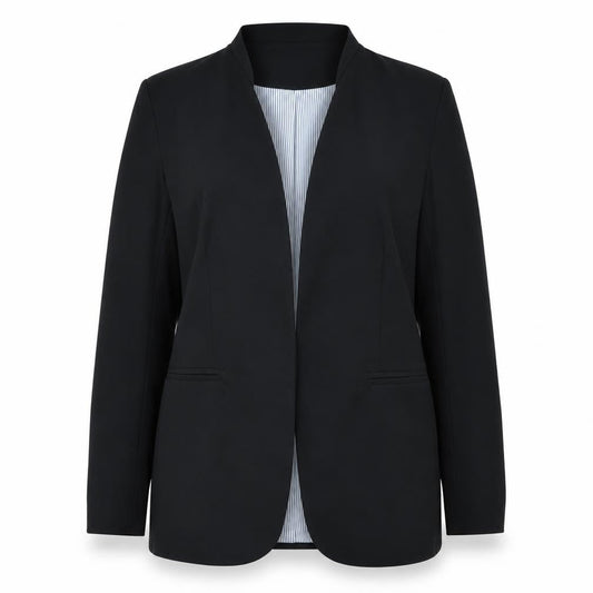 Preworn Womens Black   Jacket Blazer Size XL
