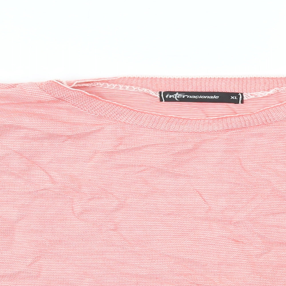 International Womens Pink   Basic T-Shirt Size XL
