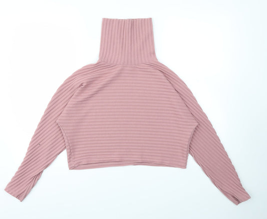 New Look Womens Pink   Pullover Jumper Size S