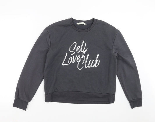 Primark Womens Grey   Pullover Sweatshirt Size XS  - self love club