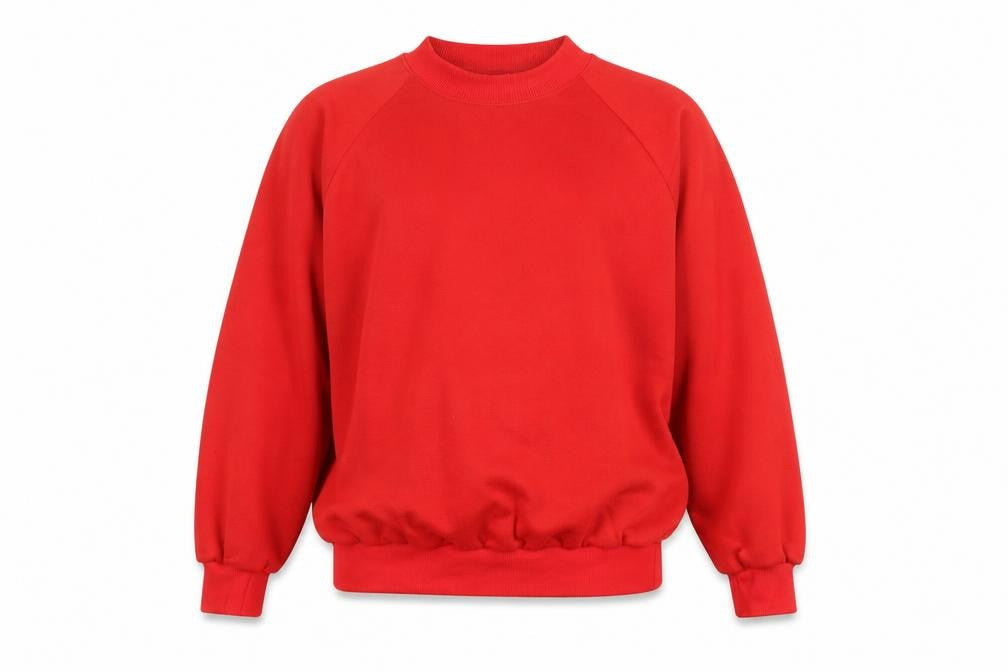 Back to School Boys Red   Pullover Sweatshirt Size M