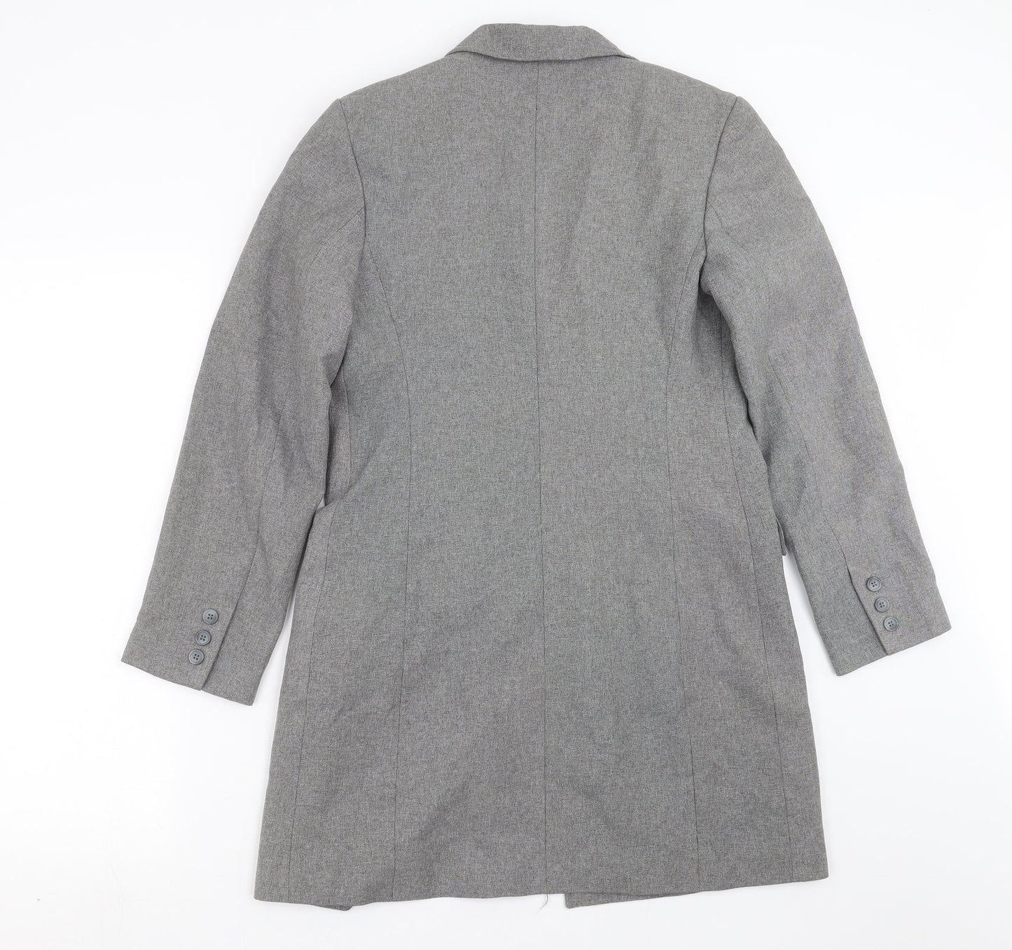 la citta Womens Grey   Jacket Suit Jacket Size 12