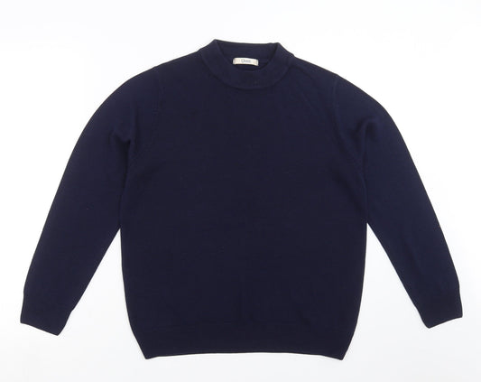 Marks and Spencer Womens Blue  Knit Pullover Jumper Size 16