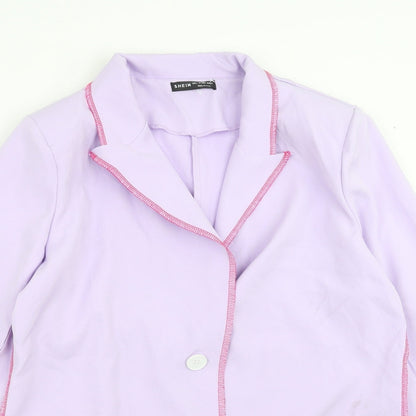 SHEIN Womens Purple   Jacket  Size L