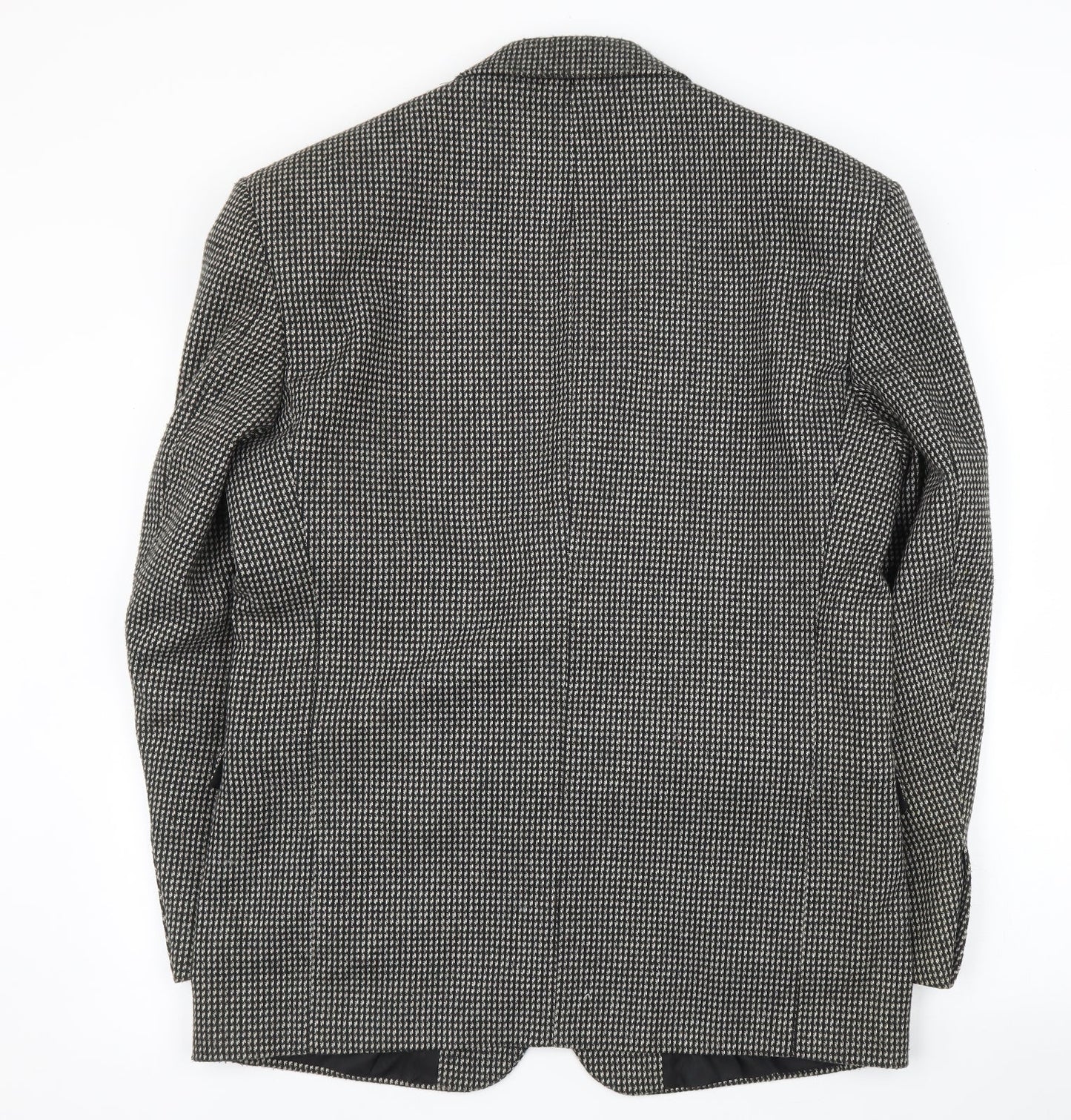 Fosters Mens Black   Jacket Suit Jacket Size 40