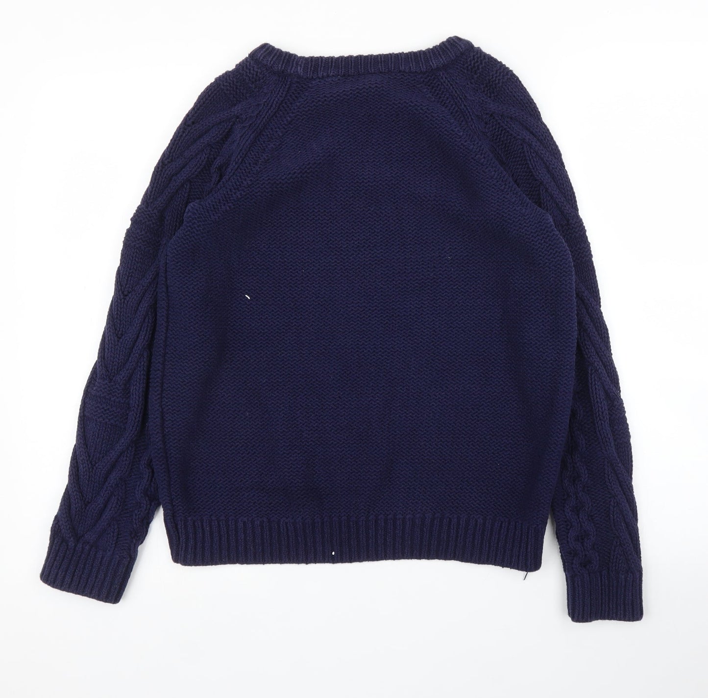 Monkl Mens Blue   Pullover Jumper Size S