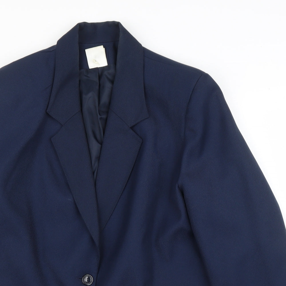 Citilites Mens Blue   Jacket Suit Jacket Size 44