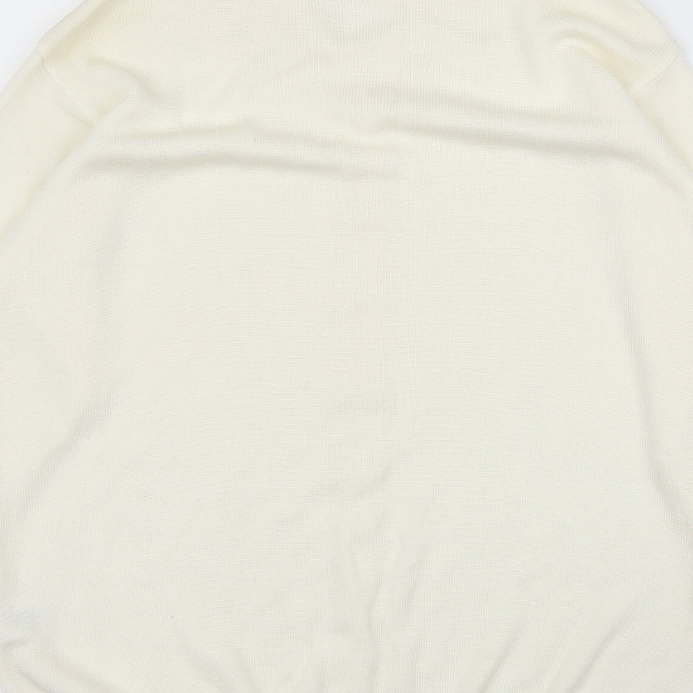 C&A Womens Ivory   Cardigan Jumper Size M