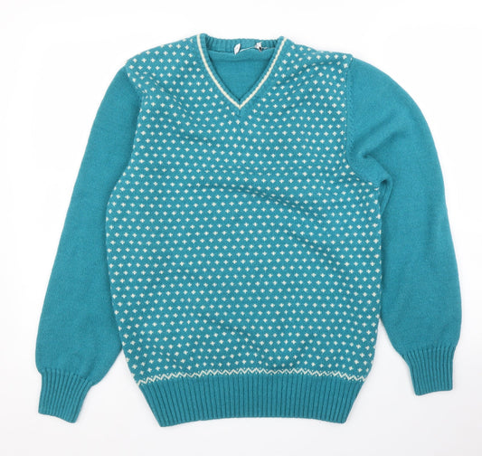 Topshop Womens Blue   Pullover Jumper Size L