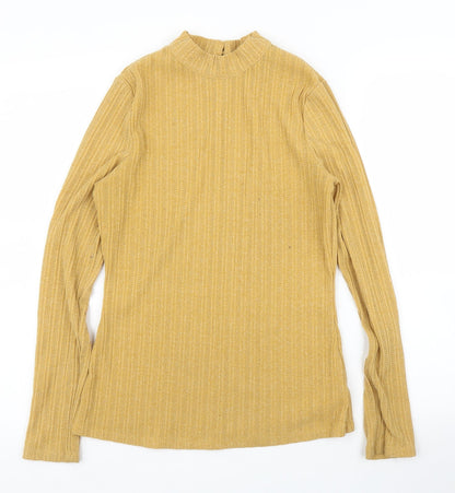 Next Womens Yellow   Basic T-Shirt Size 12