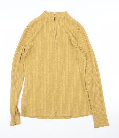 Next Womens Yellow   Basic T-Shirt Size 12