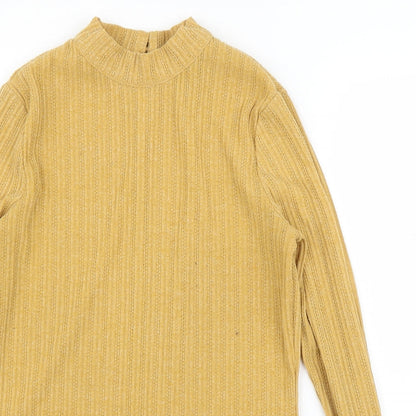 Next Womens Yellow   Basic T-Shirt Size 12