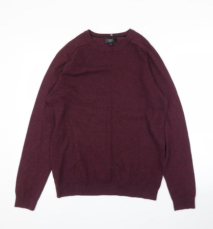 Preloved NEXT Mens Purple   Pullover Jumper Size M - Front