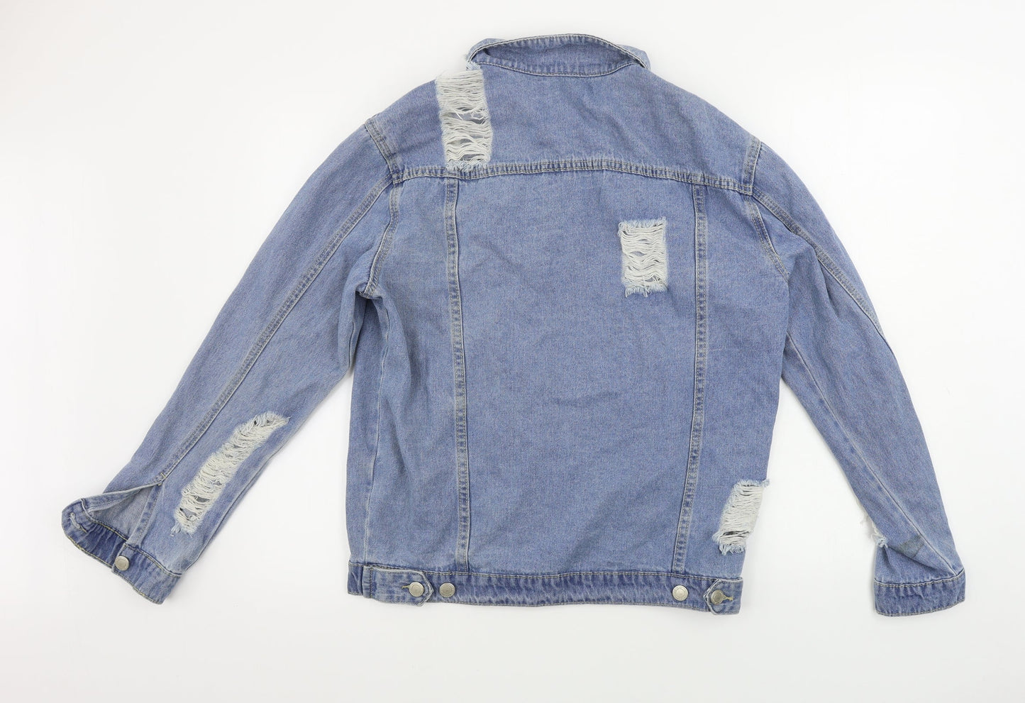 Preworn Womens Blue   Jacket Coat Size L