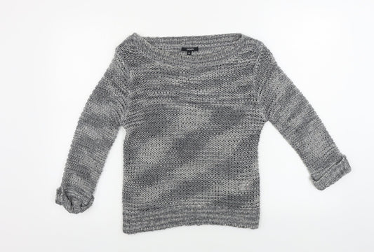 Papaya  Womens Grey   Pullover Jumper Size 10