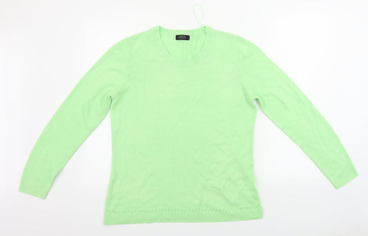 Papaya  Womens Green   Pullover Jumper Size 16