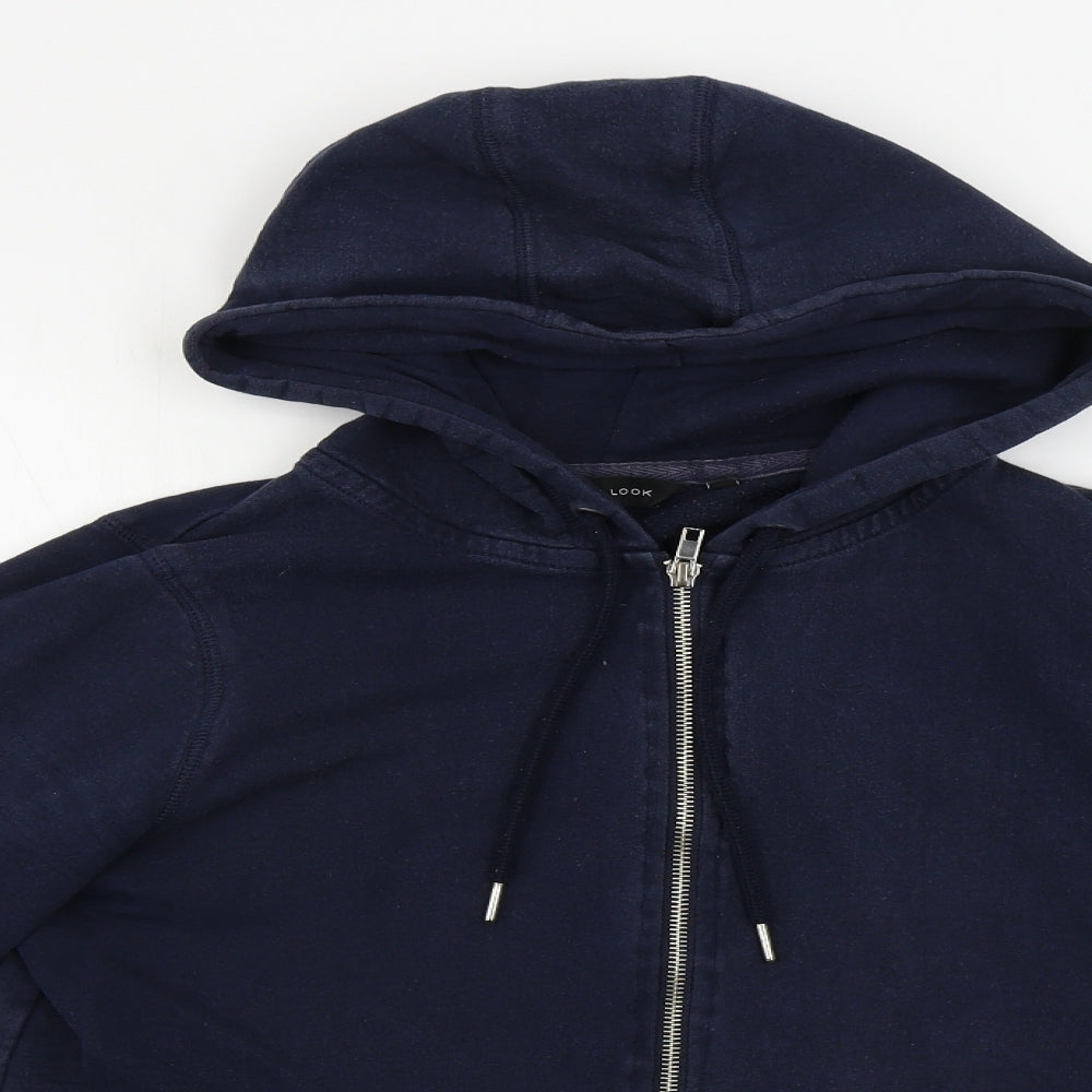 New Look  Womens Blue   Full Zip Hoodie Size 14