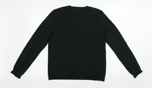 Warehouse Womens Green   Pullover Jumper Size 18