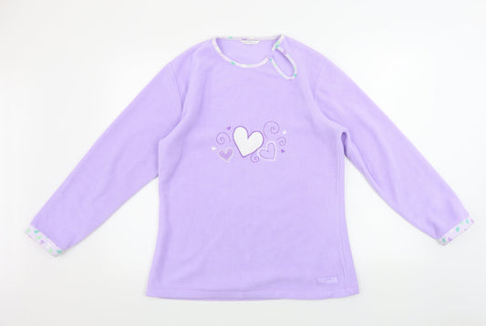 Night & Day  Womens Purple   Pullover Jumper Size S