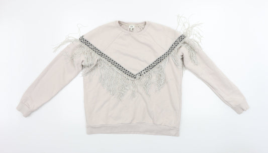 River Island  Womens Pink   Pullover Jumper Size XS