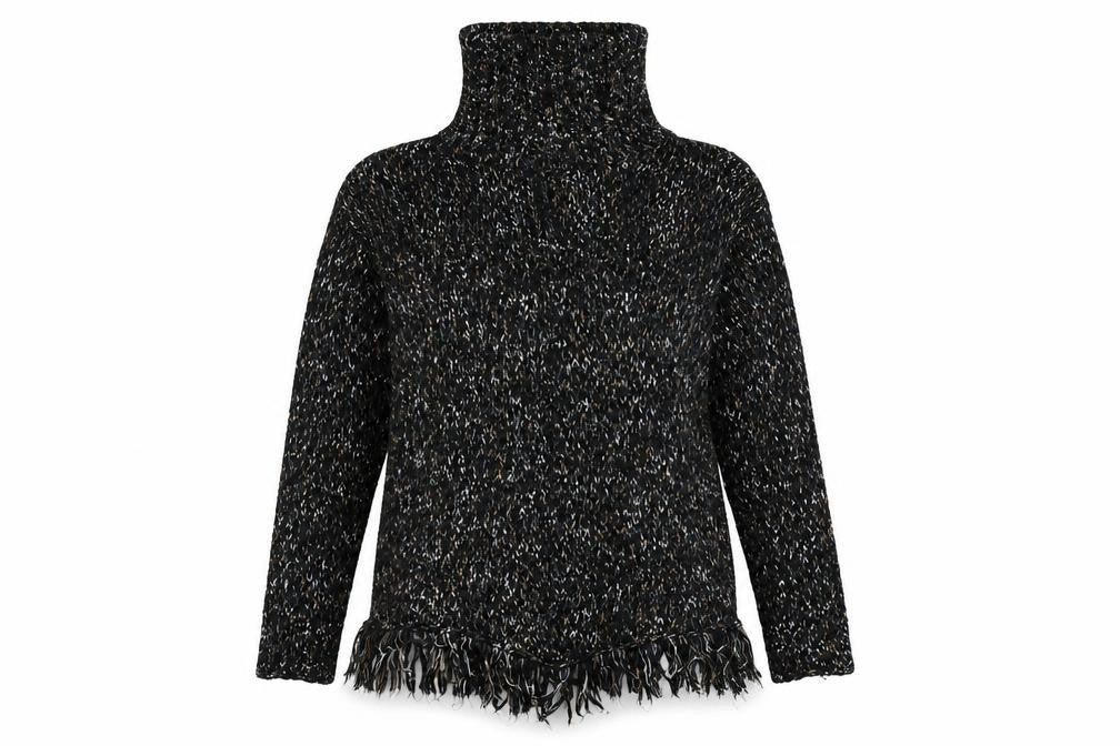 miss  Womens Black   Pullover Jumper One Size