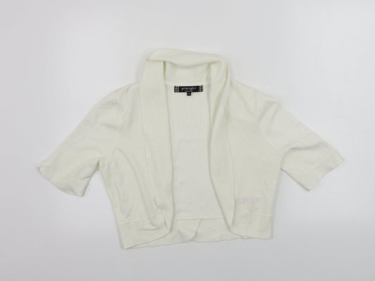 Principles Womens Ivory   Cardigan Jumper Size 12
