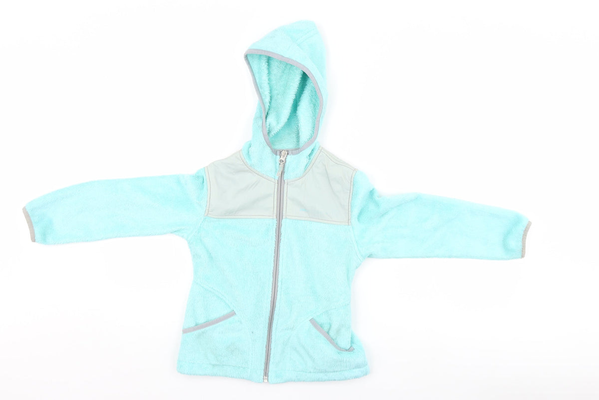 Free Country Girls Blue   Full Zip Jumper Size XS