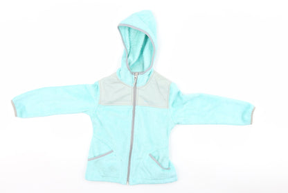 Free Country Girls Blue   Full Zip Jumper Size XS