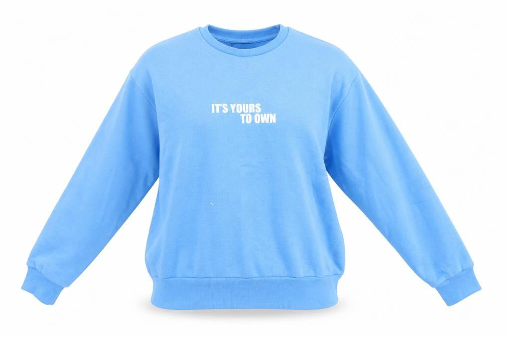 Primark Womens Blue   Pullover Sweatshirt Size L