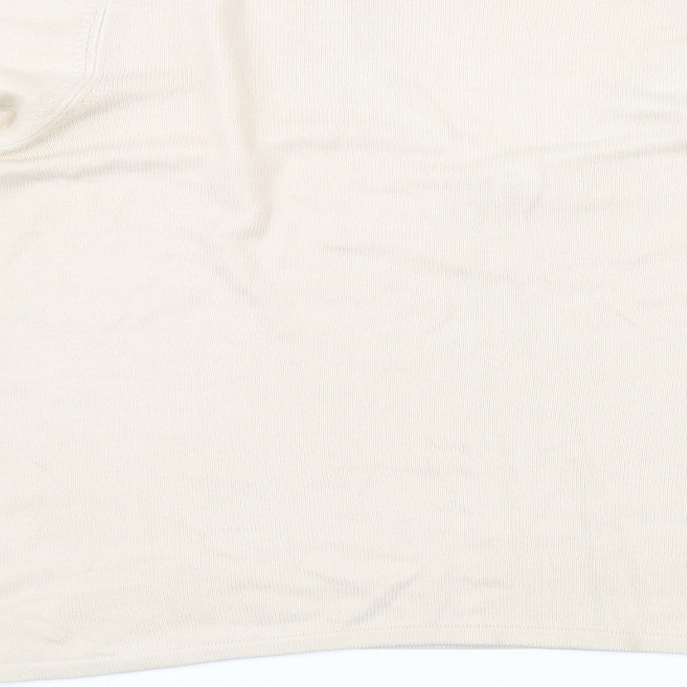 Dorothy Perkins Womens Beige   Pullover Jumper Size 18