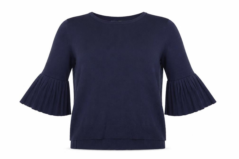 Bassini Womens Blue   Pullover Jumper Size M