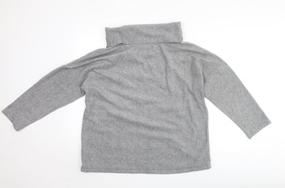 Next Womens Grey   Pullover Jumper Size M