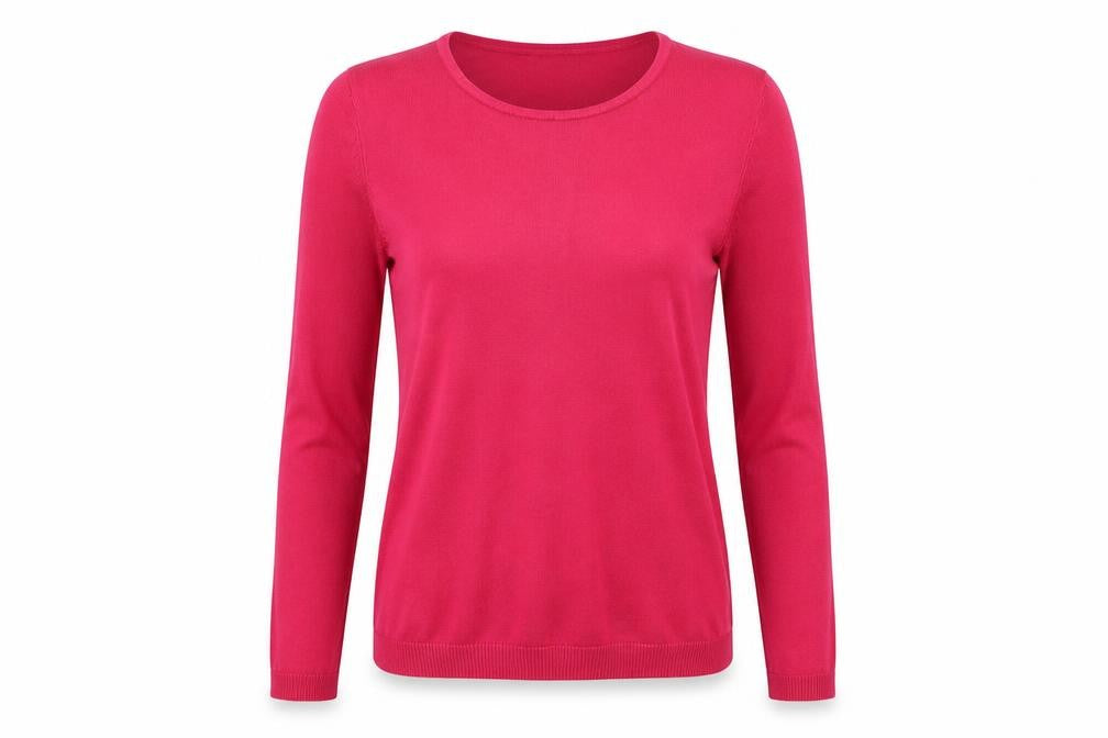 Intenso Womens Pink   Pullover Jumper Size M
