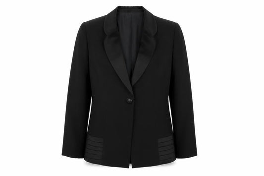 KALFE SA Womens Black   Jacket Suit Jacket Size 14
