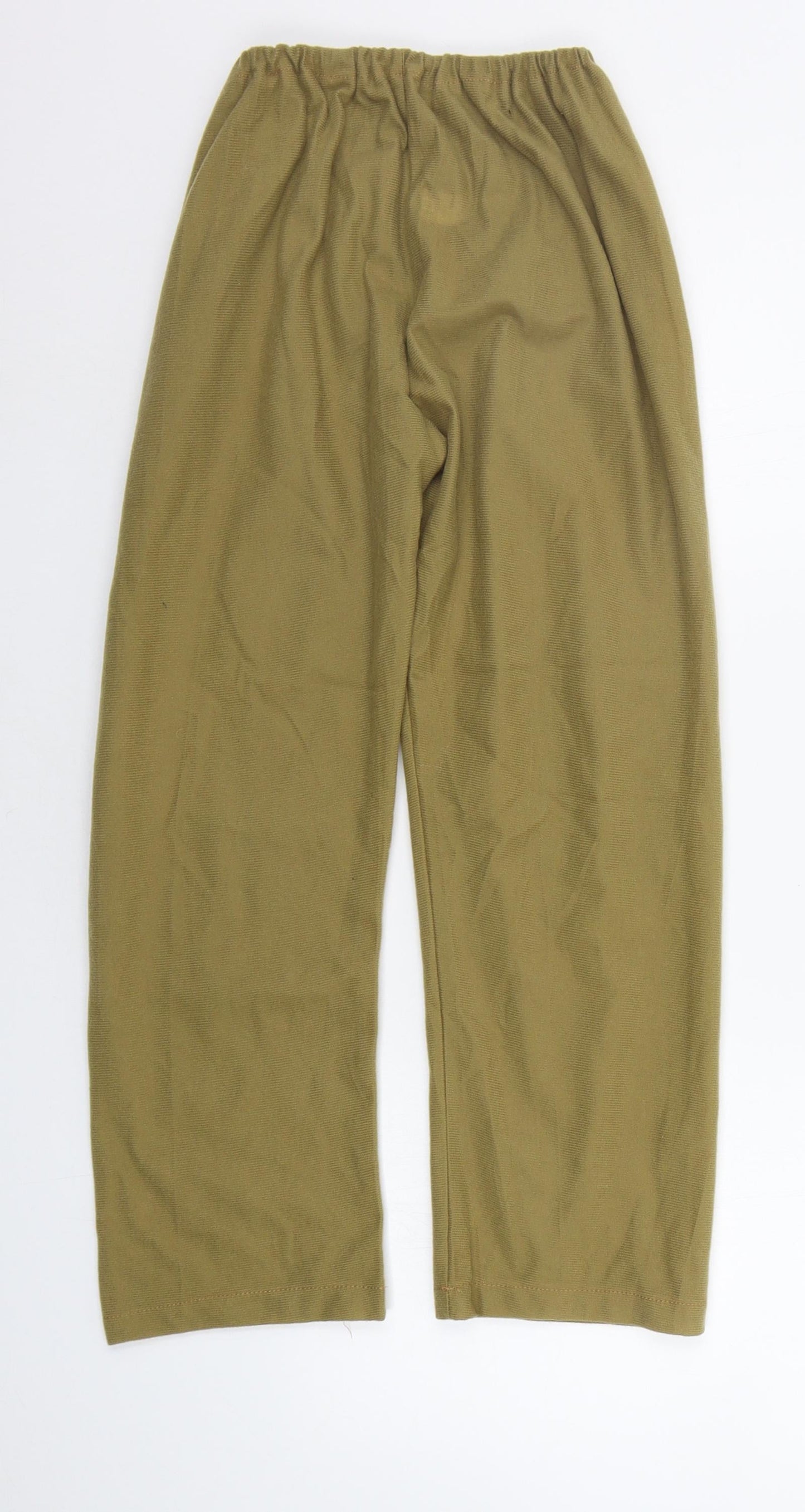 Preworn Girls Beige   Jogger Trousers Size XL