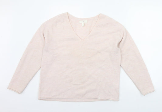 H&M Womens Pink   Pullover Jumper Size XS