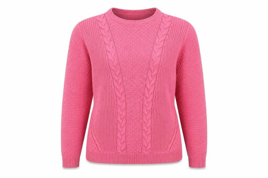 EWM Womens Pink   Pullover Jumper Size M