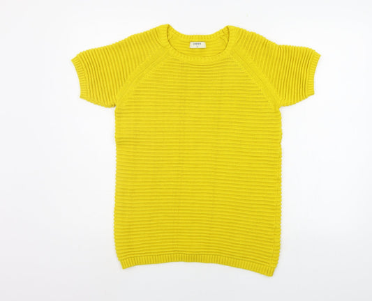 Matalan Womens Yellow   Pullover Jumper Size 12
