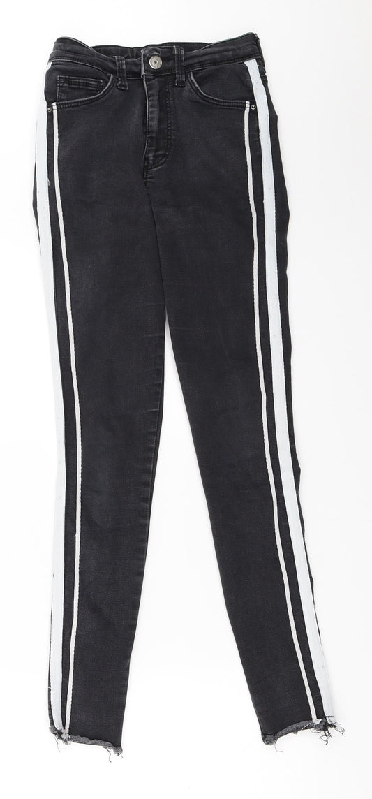 Preworn Womens Black   Skinny Jeans Size 27 in L26 in